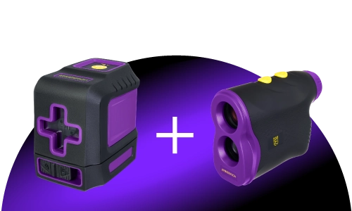 Лазерный уровень в подарок к строительному дальномеру